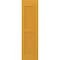 Ekena Millwork 18W x 77H Americraft Two Equal Louver Exterior Real Wood Shutters, Turmeric, PR RW101LV18X77TUH - alternate 9